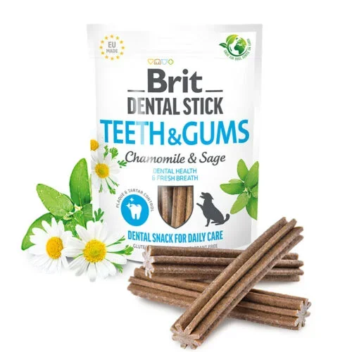 BRIT DENTAL STICK - TEETH & GUMS 7ST