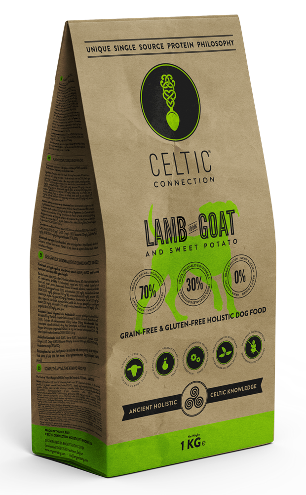 CELTIC DOG LAMB WITH GOAT & SWEET POTATO 1KG