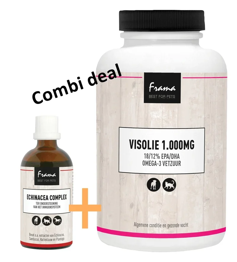 COMBI DEAL - FRAMA VISOLIE 1.000MG + FRAMA ECHINACEA 100ML