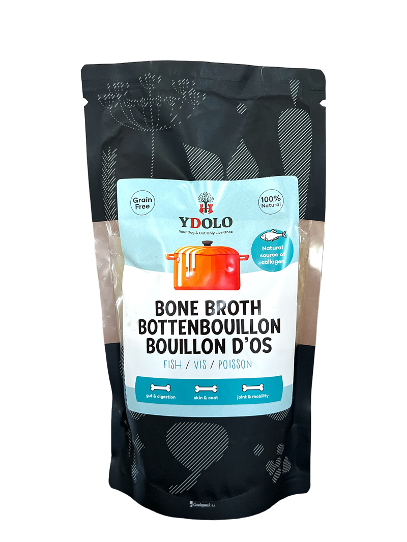 YDOLO BOTTENBOUILLON / BOUILLON D'OS VIS / POISSON, 230ML