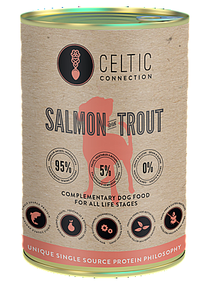 CELTIC DOG SALMON WITH TROUT - BLIK (375 GRAM)