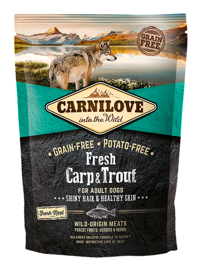 CARNILOVE FRESH CARP & TROUT 1,5KG