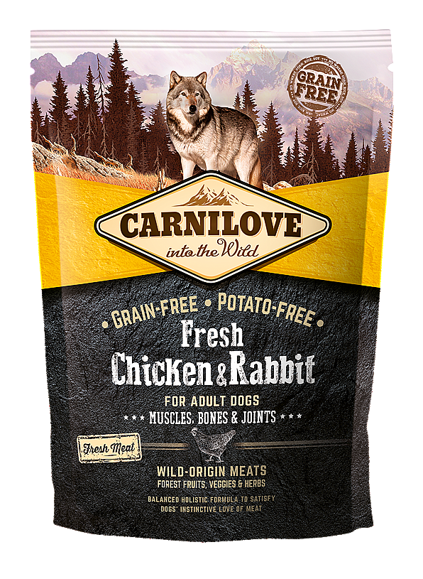 CARNILOVE FRESH CHICKEN & RABBIT 1,5KG