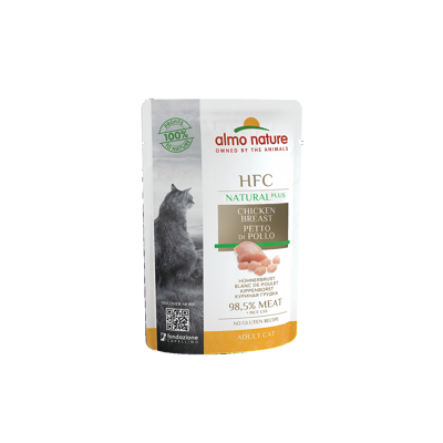 ALMO NATURE HFC NATURAL CHICKEN BREAST 55 GR