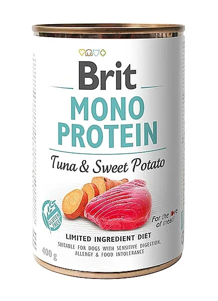 BRIT MONO PROTEIN TUNA & SWEET POTATO 400GR