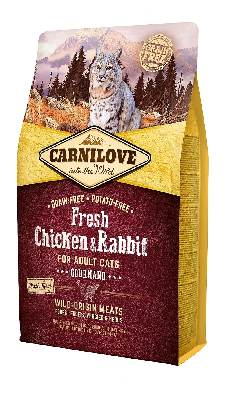 CARNILOVE FRESH CHICKEN & RABBIT 2KG