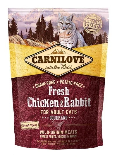 CARNILOVE FRESH CHICKEN & RABBIT 400G