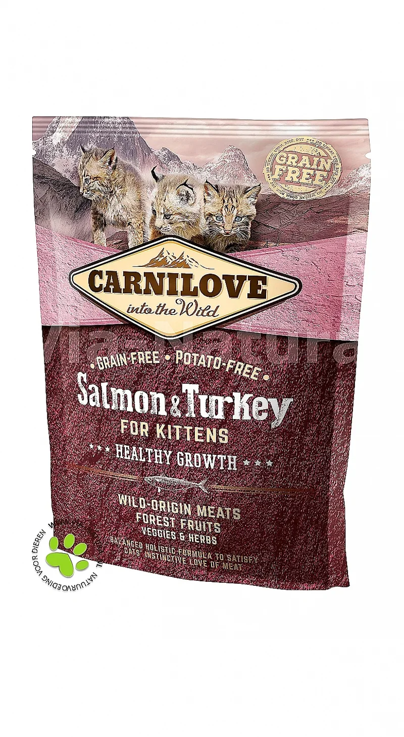 CARNILOVE SALMON & TURKEY KITTEN 400 GRAM