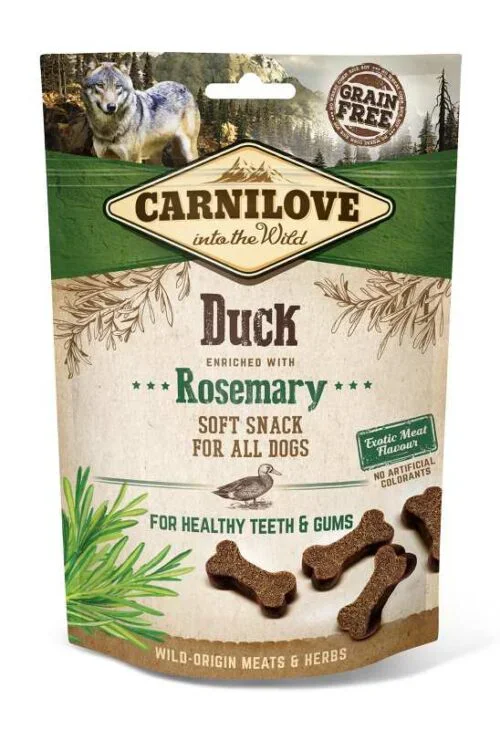 CARNILOVE SOFT SNACK DUCK 200 GRAM