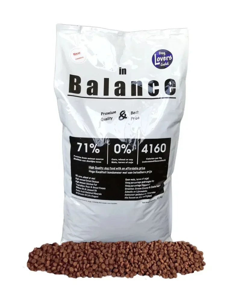 DOG LOVERS GOLD IN BALANCE 13KG