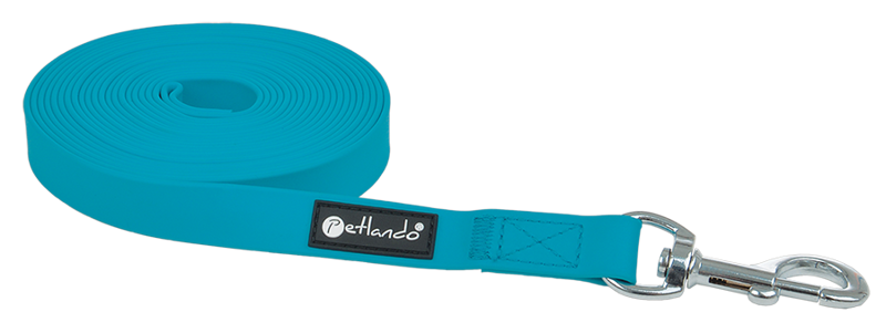 PETLANDO TREKKING SLEEPLIJN 5M/15MM BLAUW