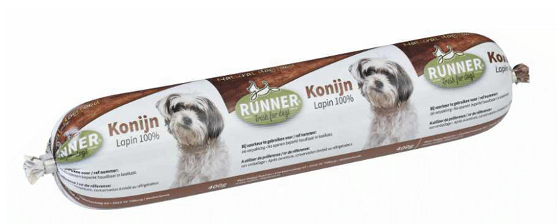 RUNNER KONIJN 400 GR.