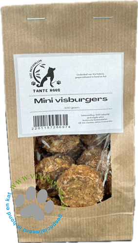 TANTE ROOS - MINI VIS BURGERS 100 GRAM