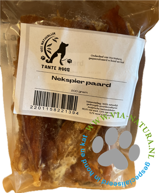 TANTE ROOS - NEKSPIER PAARD 200 GRAM