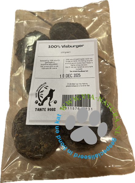 TANTE ROOS - 100% VISBURGER 100 GRAM