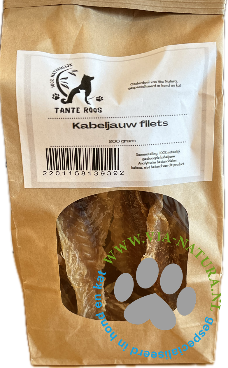 TANTE ROOS - KABELJAUW FILETS 200 GRAM