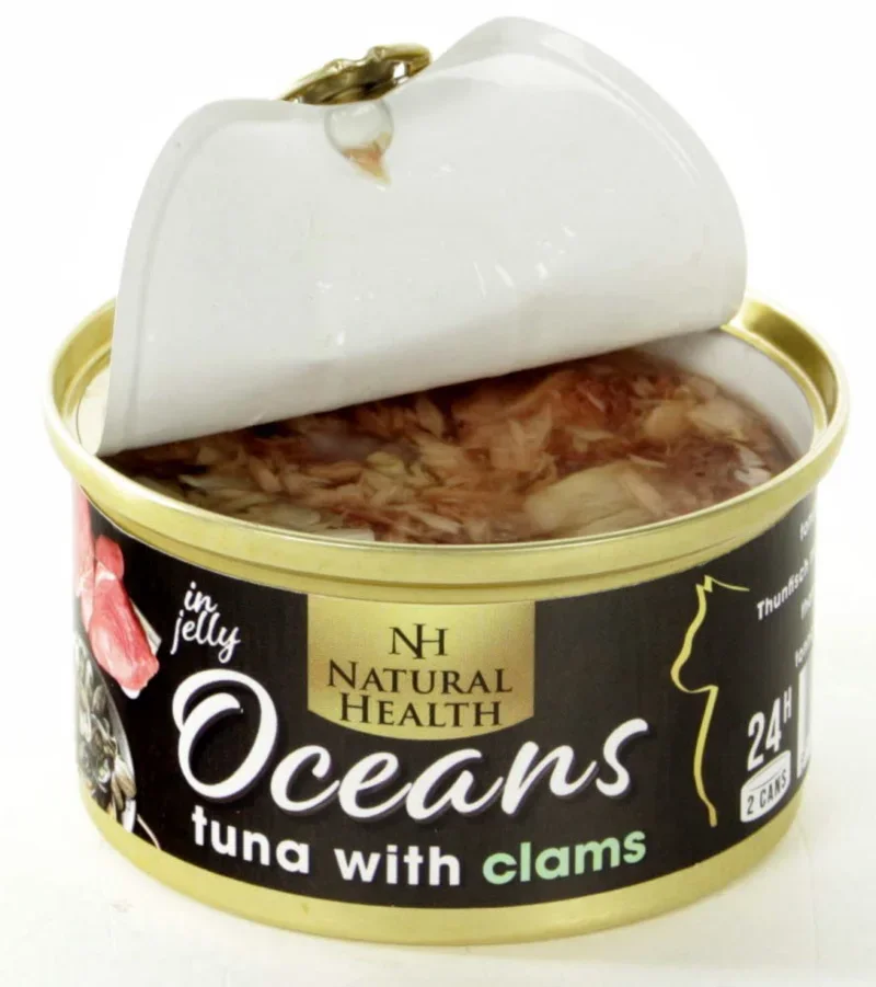 NH CAT OCEAN TUNA & CLAMS 85 GR