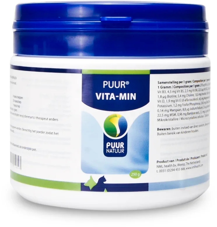 PUUR VITAMIN&MIN/VITA-MIN H&K 250 GR